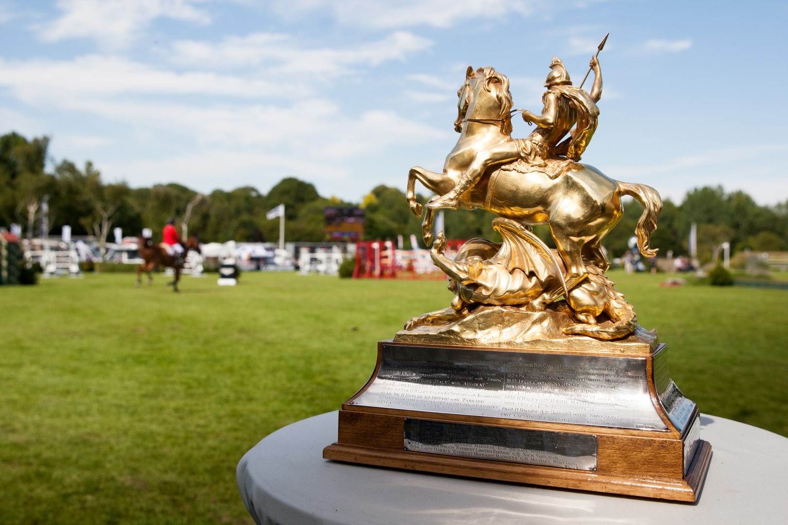 Five historic trophies to be won at the Royal International